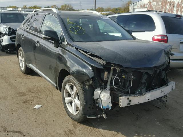 2T2BK1BA3EC229814 - 2014 LEXUS RX 350 BLACK photo 1