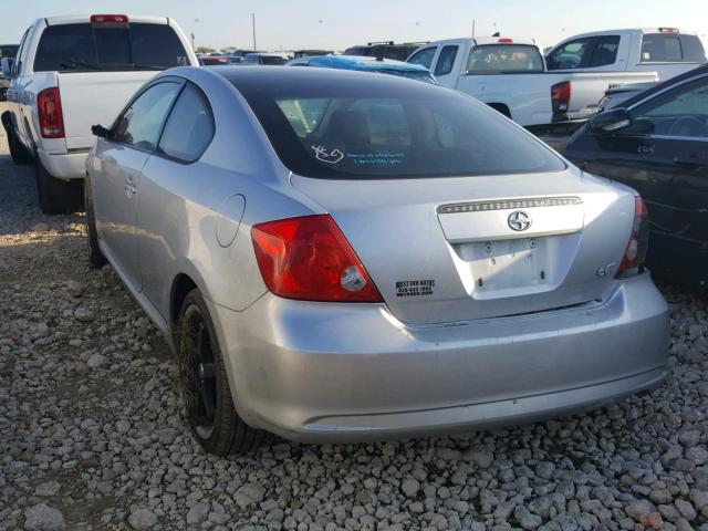 JTKDE177360134627 - 2006 TOYOTA SCION TC 银色 照片 3