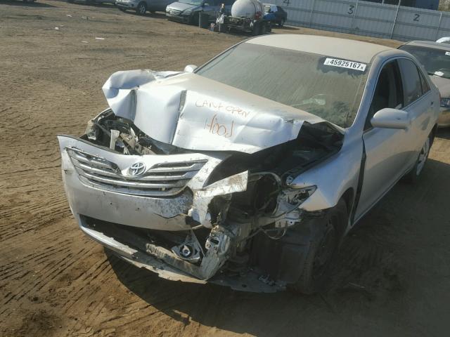 4T4BE46K09R114839 - 2009 TOYOTA CAMRY SILVER photo 2