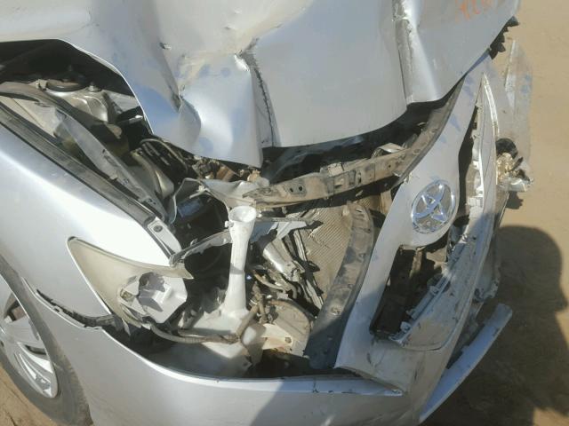 4T4BE46K09R114839 - 2009 TOYOTA CAMRY SILVER photo 9