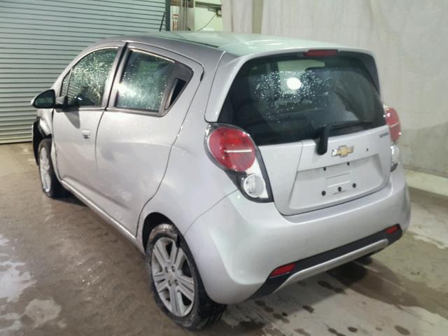 KL8CD6S9XEC560364 - 2014 CHEVROLET SPARK 1LT GRAY photo 3