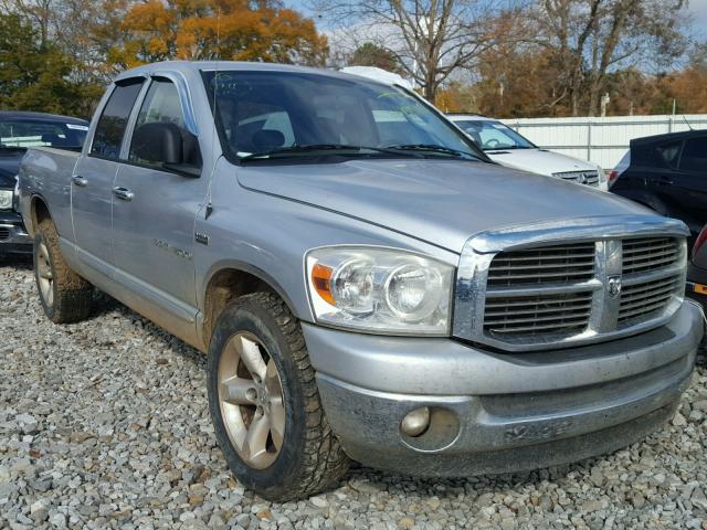 1D7HA18237S166920 - 2007 DODGE RAM 1500 S SILVER photo 1