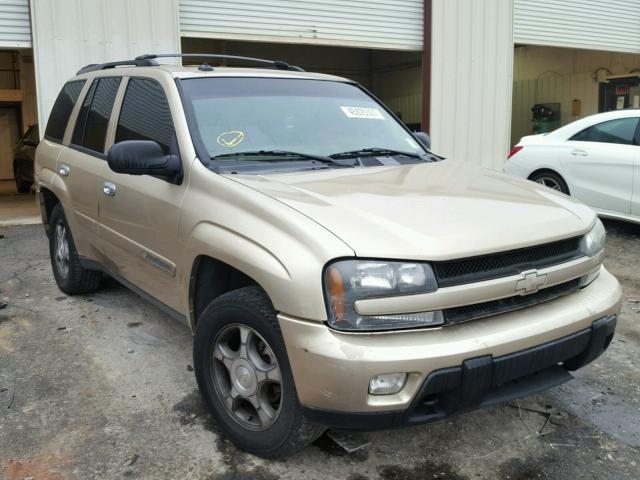 1GNDT13S642225150 - 2004 CHEVROLET TRAILBLAZE GOLD photo 1