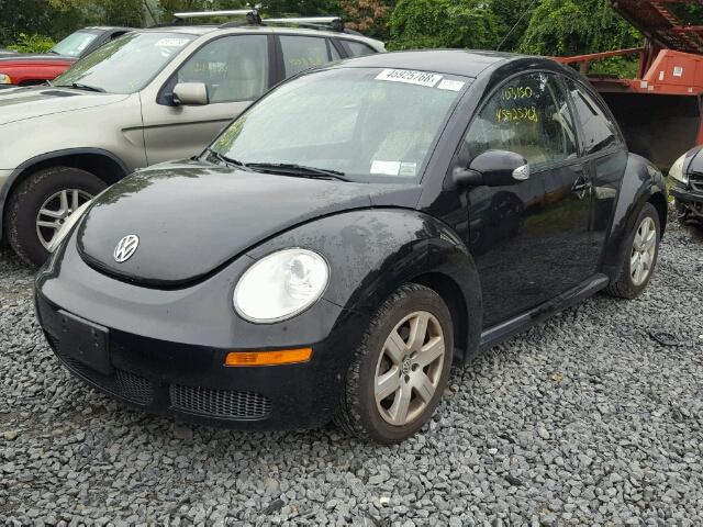 3VWPW31C47M521668 - 2007 VOLKSWAGEN NEW BEETLE 黑色 照片 2