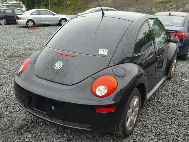 3VWPW31C47M521668 - 2007 VOLKSWAGEN NEW BEETLE 黑色 照片 4