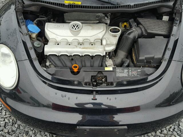 3VWPW31C47M521668 - 2007 VOLKSWAGEN NEW BEETLE 黑色 照片 7
