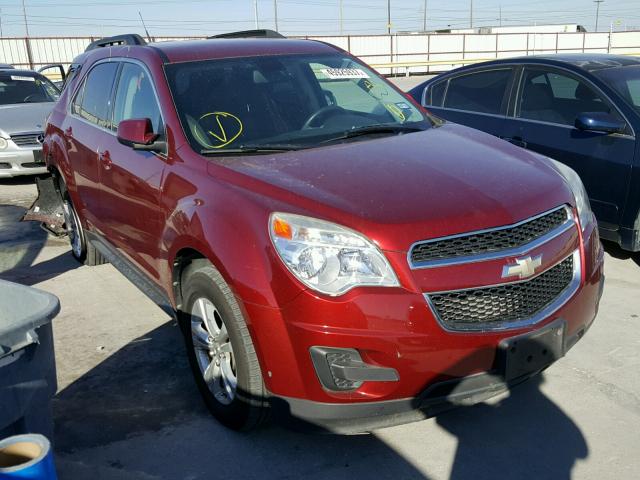 2CNALDEW6A6324090 - 2010 CHEVROLET EQUINOX LT RED photo 1