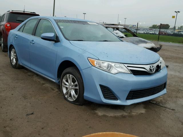 4T4BF1FK3CR247582 - 2012 TOYOTA CAMRY BASE BLUE photo 1