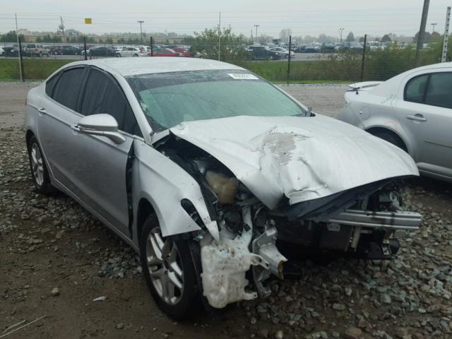 1FA6P0H70E5377452 - 2014 FORD FUSION SE SILVER photo 1