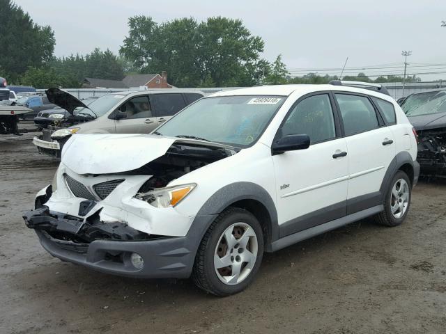 5Y2SL65827Z415795 - 2007 PONTIAC VIBE WHITE photo 2