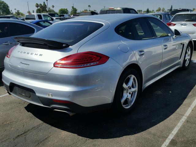 WP0AA2A76EL011020 - 2014 PORSCHE PANAMERA 2 SILVER photo 4