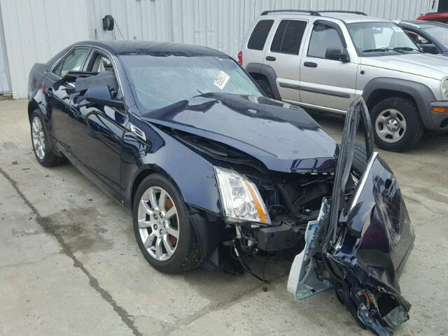 1G6DF577280168043 - 2008 CADILLAC CTS BLUE photo 1