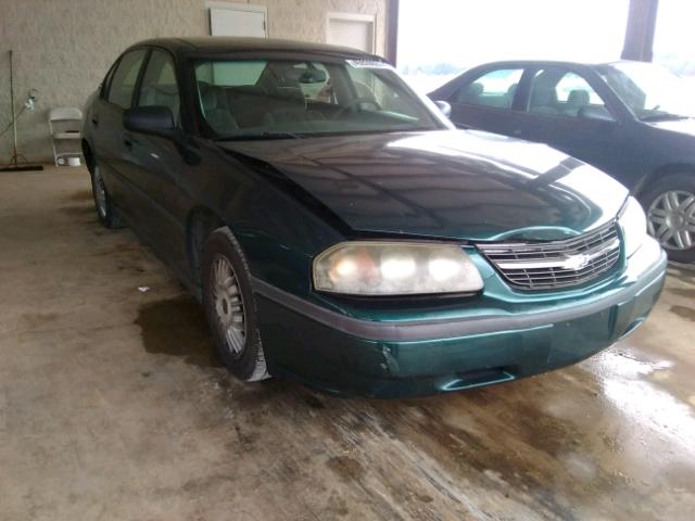 2G1WF55K1Y9255749 - 2000 CHEVROLET IMPALA GREEN photo 1