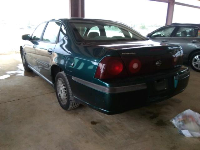 2G1WF55K1Y9255749 - 2000 CHEVROLET IMPALA GREEN photo 6