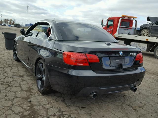 WBADX7C56DE746732 - 2013 BMW 335 I BLACK photo 3