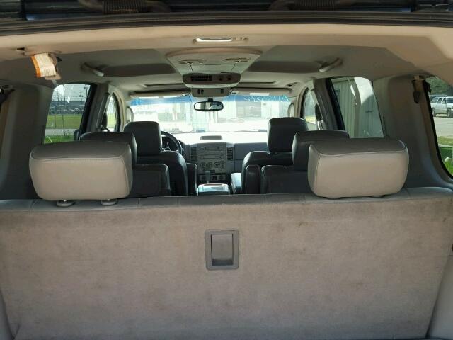 5N1AA08A84N725915 - 2004 NISSAN ARMADA SE BLUE photo 9