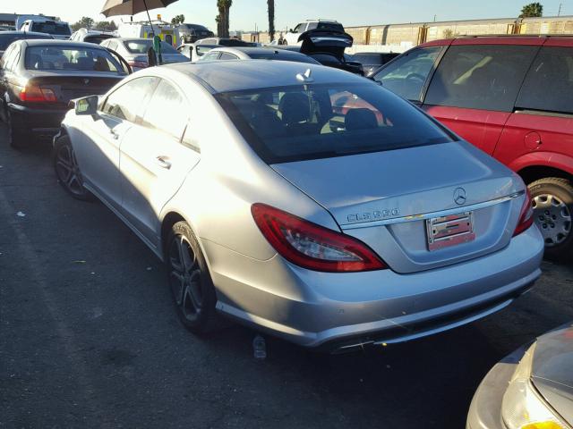 WDDLJ9BB5DA089034 - 2013 MERCEDES-BENZ CLS 550 4M GRAY photo 3