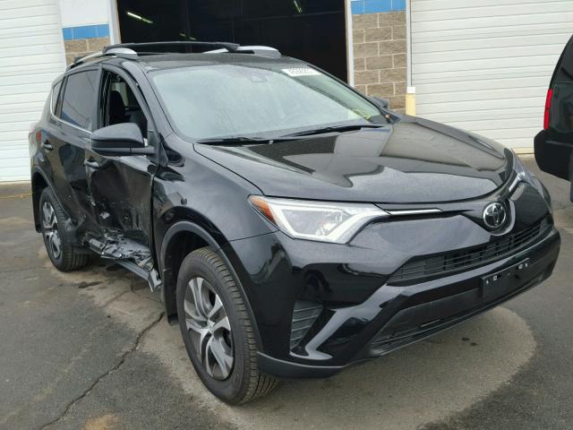 2T3ZFREV8HW338512 - 2017 TOYOTA RAV4 LE BLACK photo 1