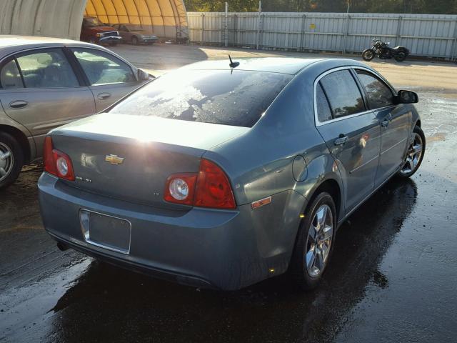 1G1ZH57BX9F147451 - 2009 CHEVROLET MALIBU 1LT TEAL photo 4