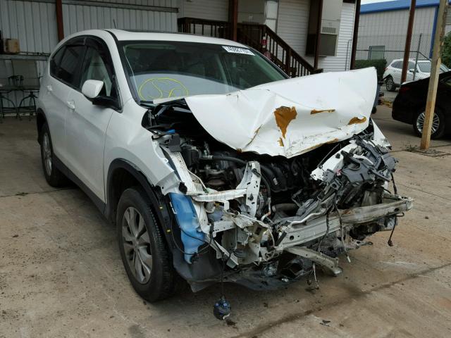 5J6RM4H58EL064144 - 2014 HONDA CR-V EX WHITE photo 1