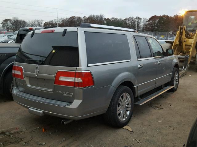 5LMFL28548LJ06130 - 2008 LINCOLN NAVIGATOR GRAY photo 4