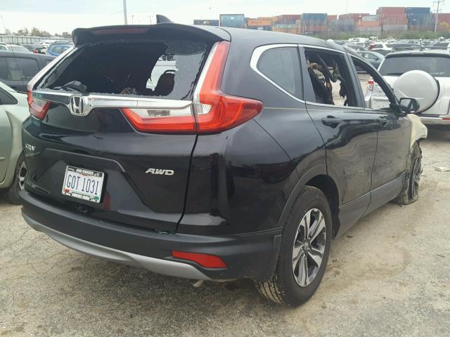 2HKRW6836HH214061 - 2017 HONDA CR-V BLACK photo 4