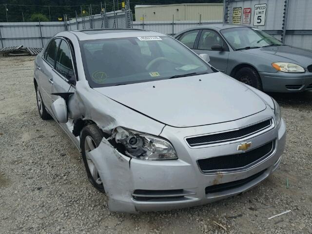 1G1ZC5E0XCF107300 - 2012 CHEVROLET MALIBU 1LT SILVER photo 1
