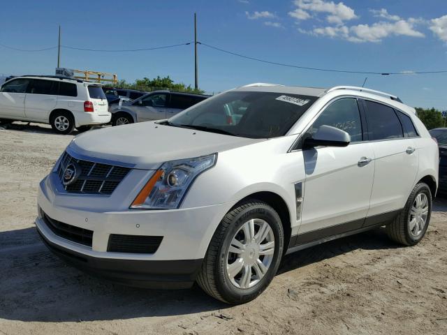 3GYFNAEY2AS551826 - 2010 CADILLAC SRX LUXURY WHITE photo 2