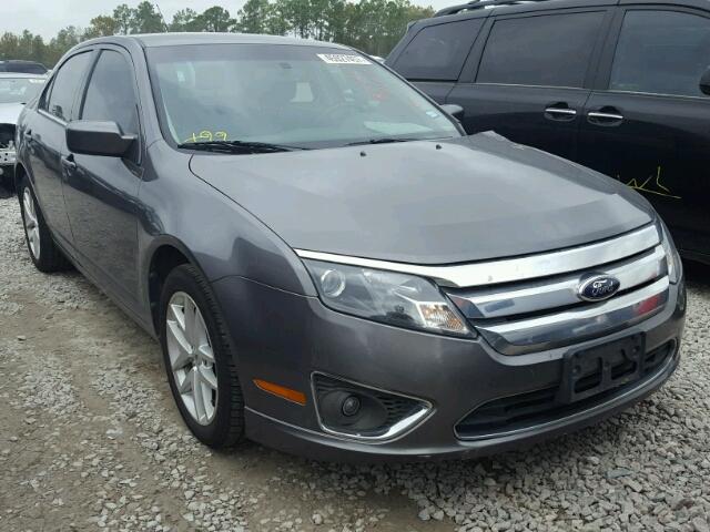 3FAHP0JG6CR290149 - 2012 FORD FUSION SEL GRAY photo 1