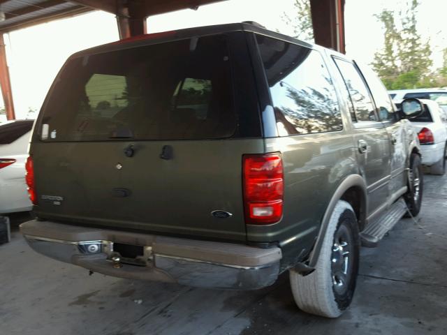 1FMRU1766YLA64559 - 2000 FORD EXPEDITION GREEN photo 4