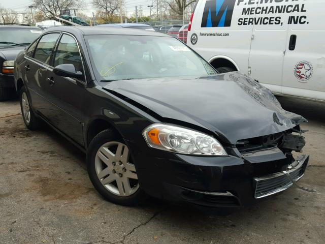 2G1WC581369180027 - 2006 CHEVROLET IMPALA LT BLACK photo 1