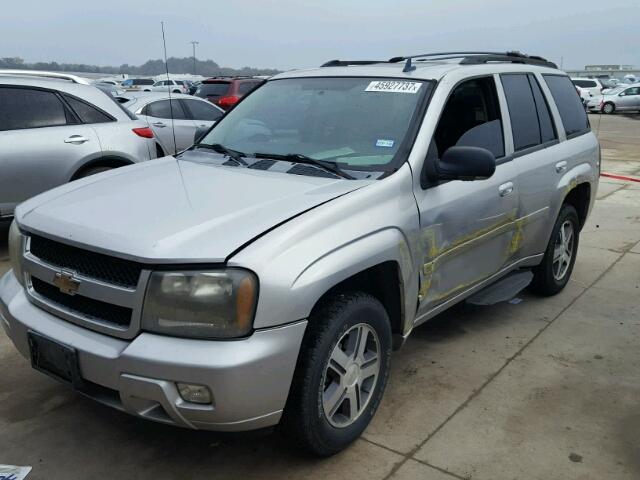 1GNDS13S672226371 - 2007 CHEVROLET TRAILBLAZE BEIGE photo 2