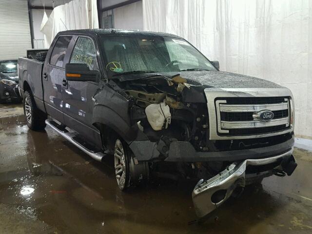 1FTFW1EF6EFA51342 - 2014 FORD F150 SUPER BLACK photo 1