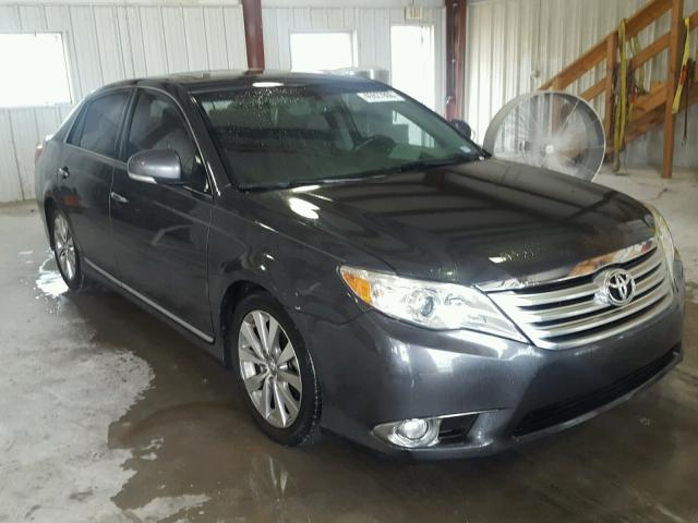 4T1BK3DB2BU395211 - 2011 TOYOTA AVALON BAS GRAY photo 1