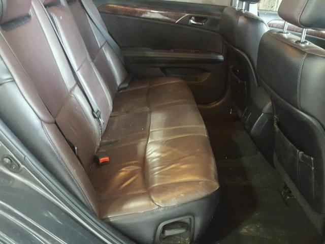 4T1BK3DB2BU395211 - 2011 TOYOTA AVALON BAS GRAY photo 6