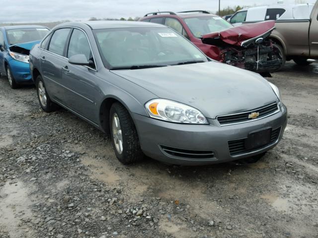 2G1WT55N089131457 - 2008 CHEVROLET IMPALA LT SILVER photo 1