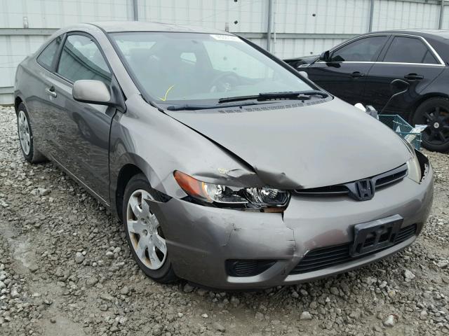 2HGFG12606H513686 - 2006 HONDA CIVIC GRAY photo 1