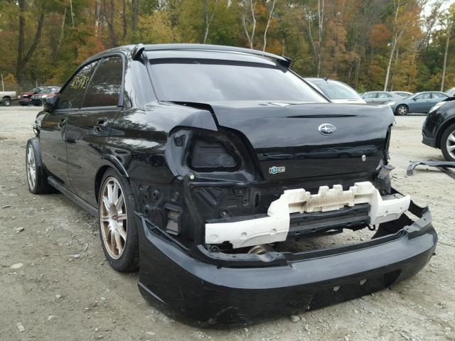 JF1GD76617L525381 - 2007 SUBARU IMPREZA WR BLACK photo 3