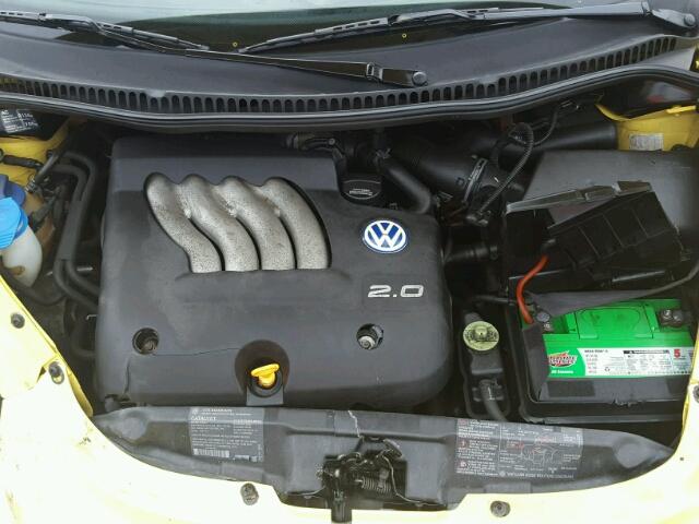 3VWCC21C0XM441043 - 1999 VOLKSWAGEN NEW BEETLE Sarı foto 7