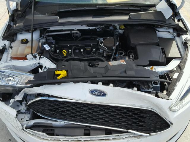 1FADP3F2XFL329292 - 2015 FORD FOCUS WHITE photo 7