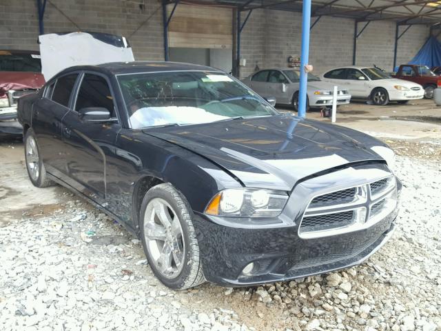 2C3CDXHG9DH528640 - 2013 DODGE CHARGER SX BLACK photo 1