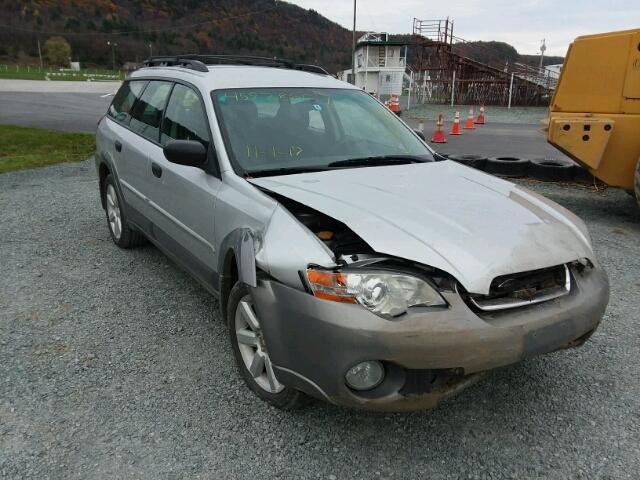 4S4BP61CX66323408 - 2006 SUBARU LEGACY SILVER photo 1