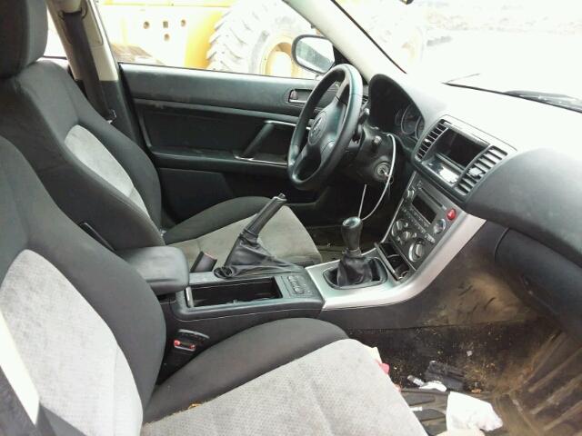 4S4BP61CX66323408 - 2006 SUBARU LEGACY SILVER photo 5