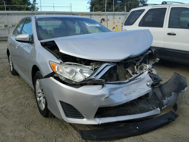 4T4BF1FK5CR251343 - 2012 TOYOTA CAMRY BASE SILVER photo 1