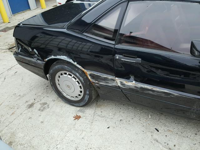 1G6VR317XJU101553 - 1988 CADILLAC ALLANTE BLACK photo 9