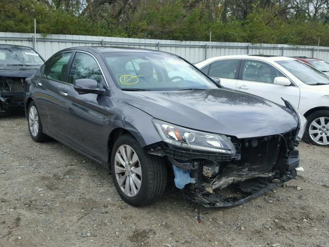 1HGCR2F87DA284076 - 2013 HONDA ACCORD EXL GRAY photo 1