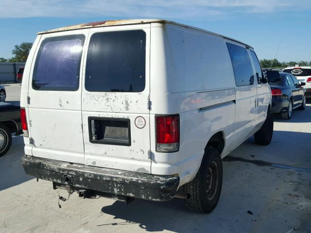 1FTNE2427XHB30805 - 1999 FORD ECONOLINE WHITE photo 4