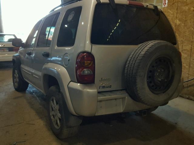 1J4GL58K74W237803 - 2004 JEEP LIBERTY LI SILVER photo 3