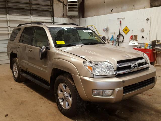 JTEBT14R258018924 - 2005 TOYOTA 4RUNNER SR GOLD photo 1