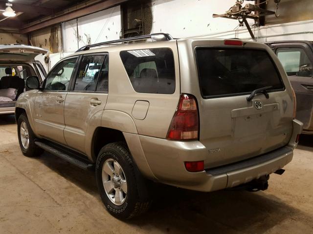 JTEBT14R258018924 - 2005 TOYOTA 4RUNNER SR GOLD photo 3